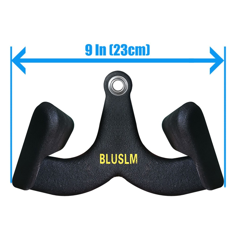 LAT Pull Down Bar for Cable Machine Pulldown T Bar V Bar Cable Attachments BL01