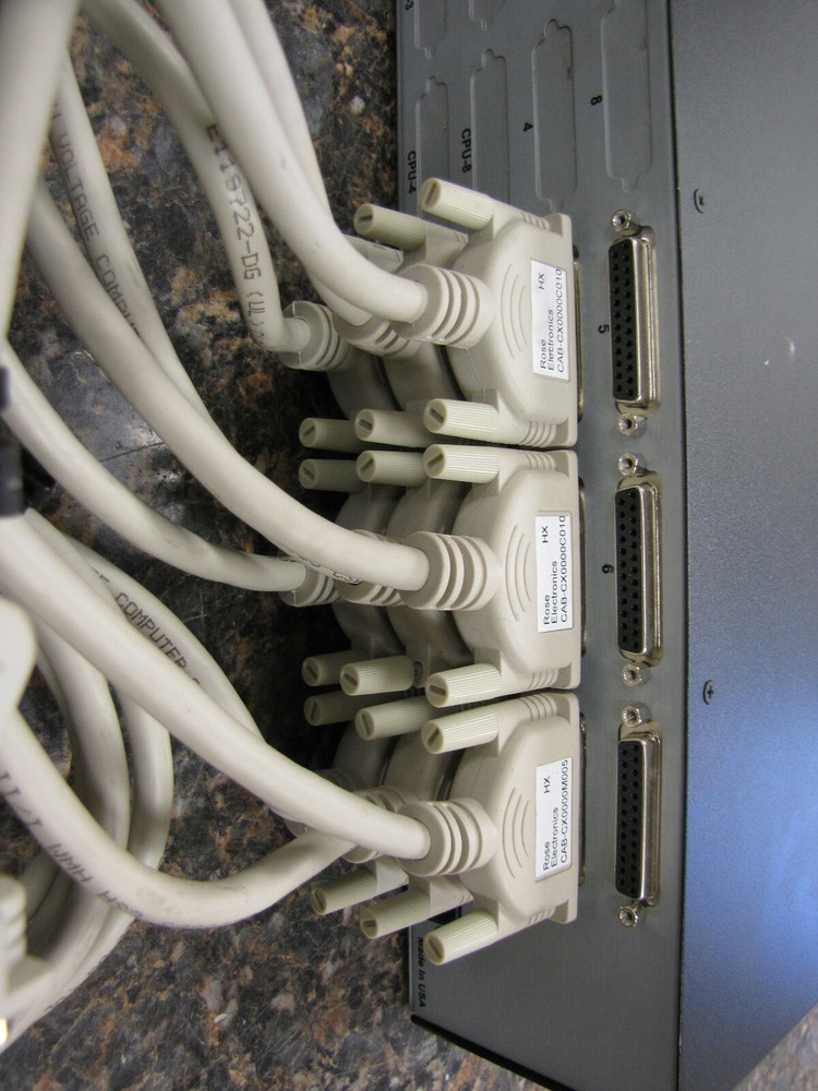 Rose Electronics MPC2U4V Multivideo KVM Switch with Multiple video