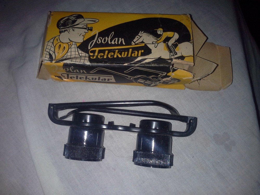 Vintage Binocular Glasses  Telekular Jsolan  West Germany