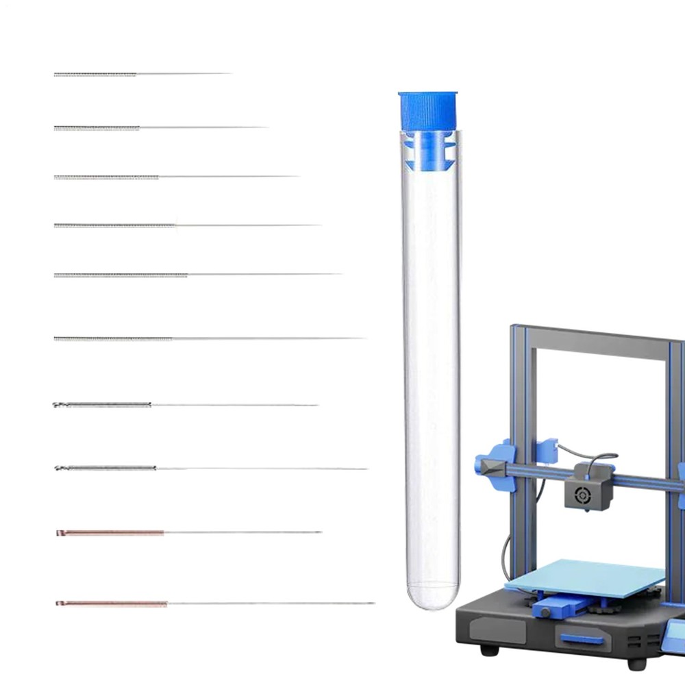 3D Printer Nozzle Needle Nozzle Cleaning Needles 3D Printer Parts 2 Sets