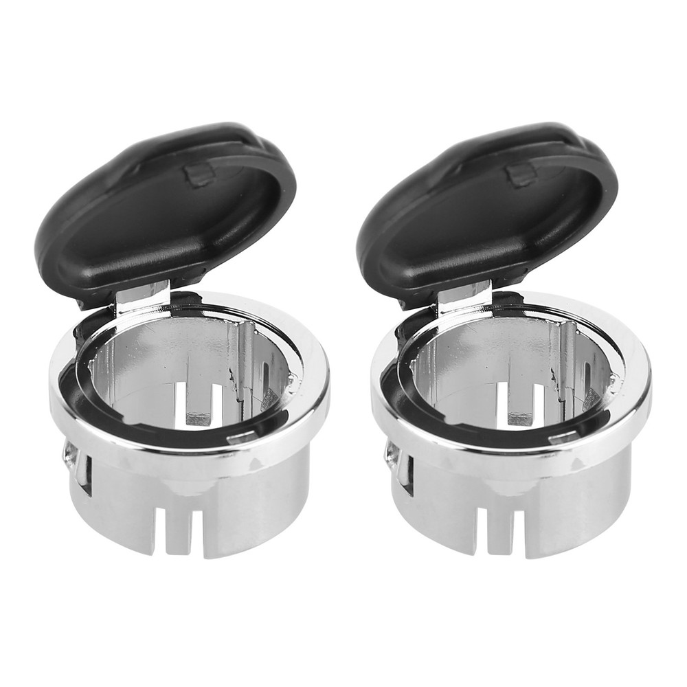 2PCS 20983936 Cigarette Lighter Power Outlet Socket Cap Plug Cover Set 25793816
