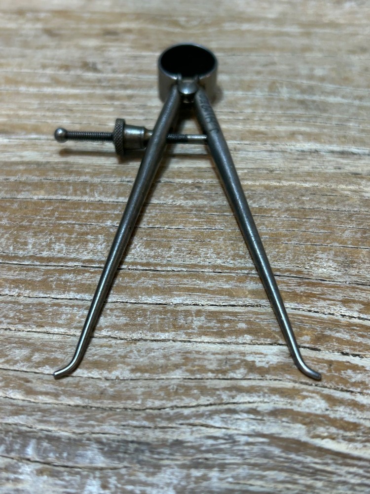 LUFKIN 142 4 in INSIDE CALIPER Spring Solid Nut VINTAGE!! Free Shipping