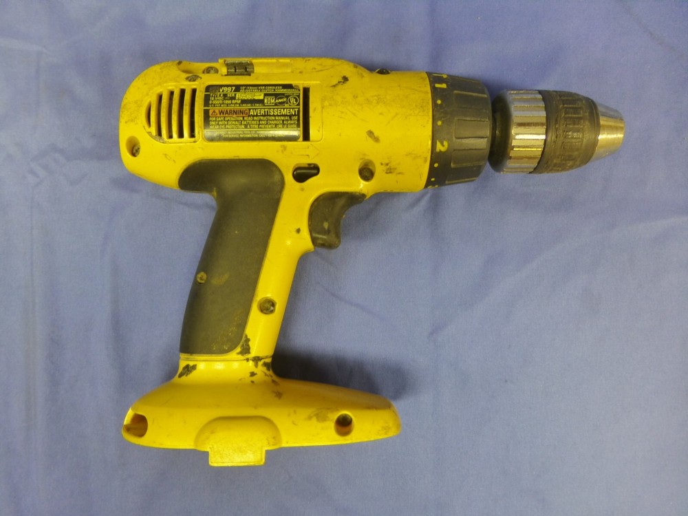 Dewalt 18v Power Tool Set Bundle, Hammer Drill, Reciprocating & Trim Saw & Case