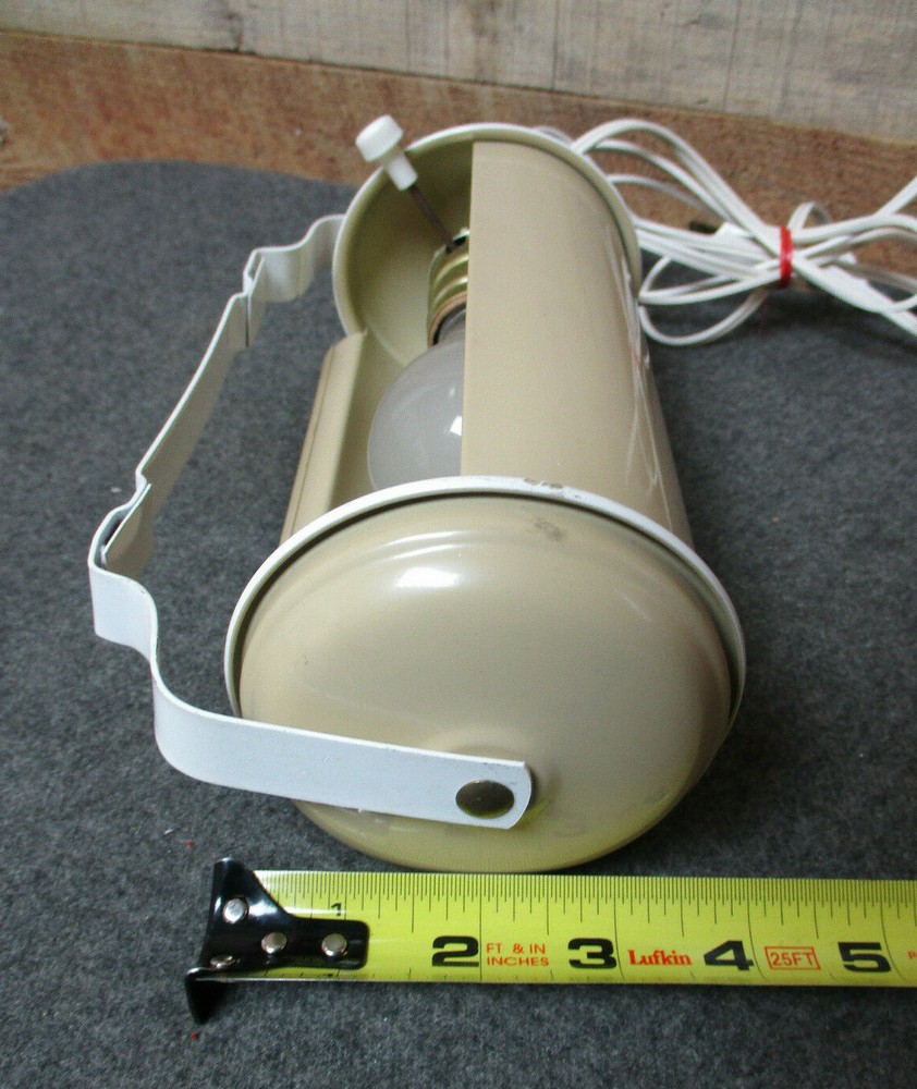 Vintage Metal Reading Lamp with Mounting Bracket