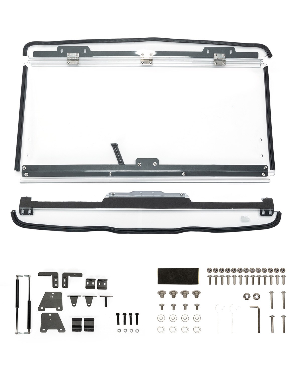 3-IN-1 Flip Windshield for CFMOTO ZForce 950 Sport Trail / 800 Trail 2023-2025