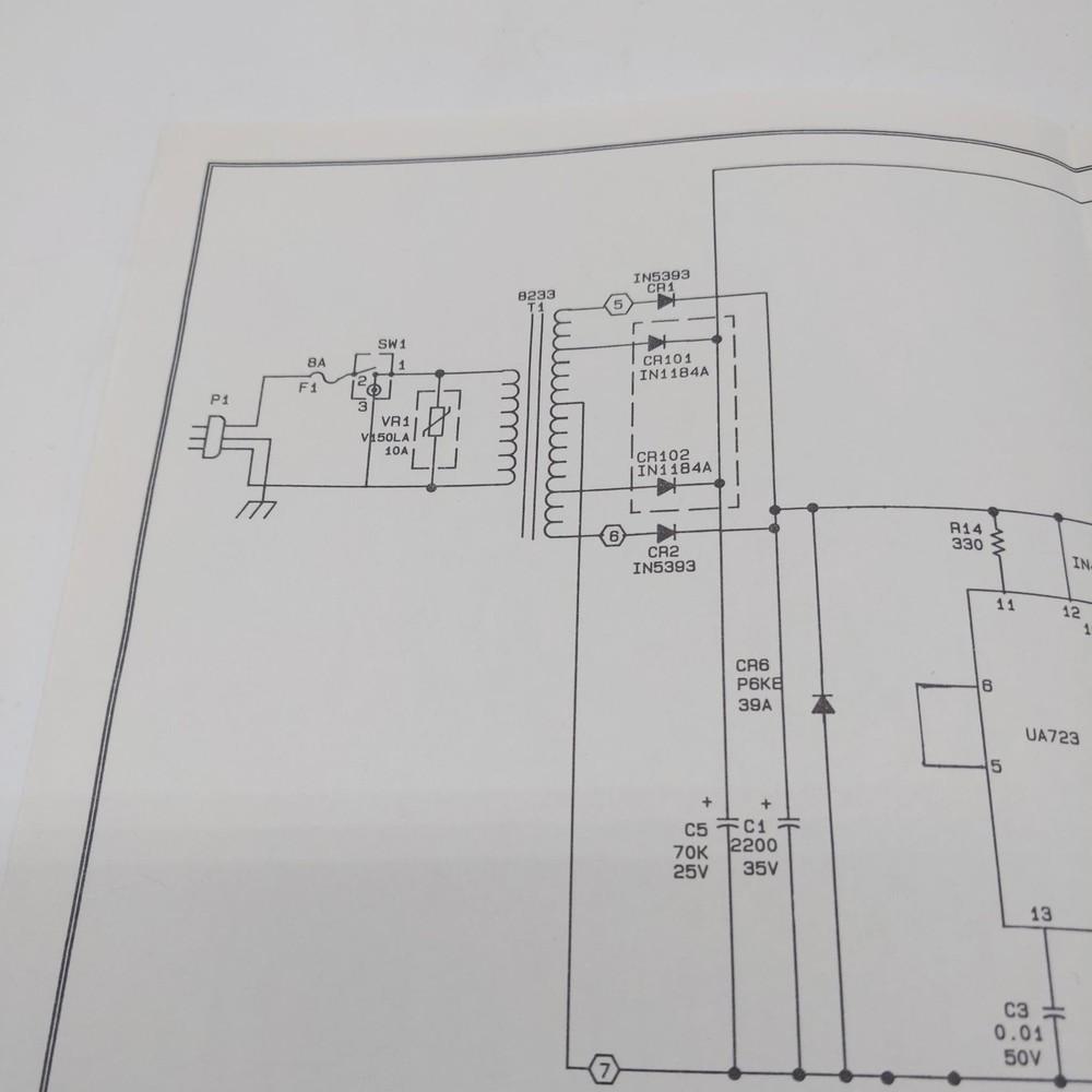 Astron RS-35A, RM-35A Schematic