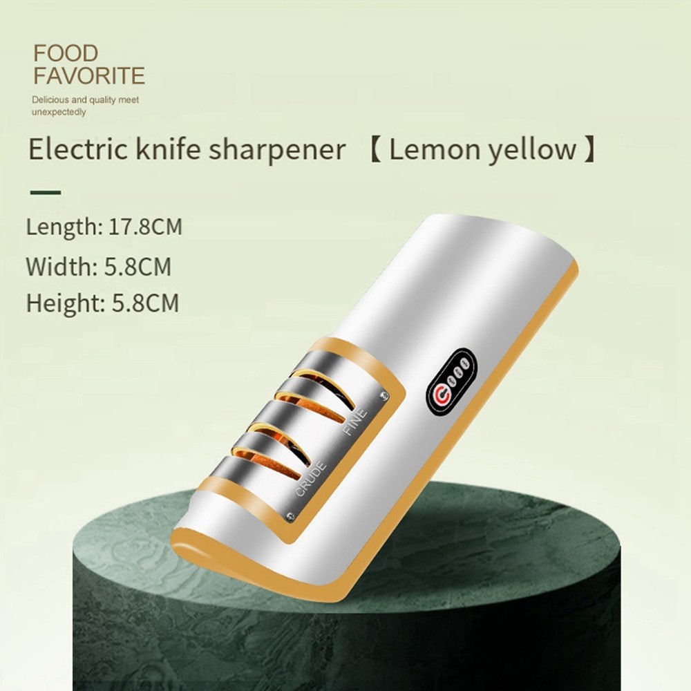 Electric Sharpener Automatic Adjustable Kitchen Tool for Fast Sharpening 3631