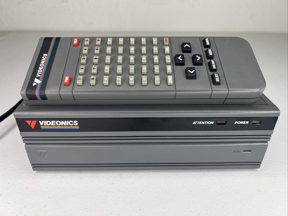 Videonics VCU-1 Video Control Box Unit With Remote Tested Working Clean