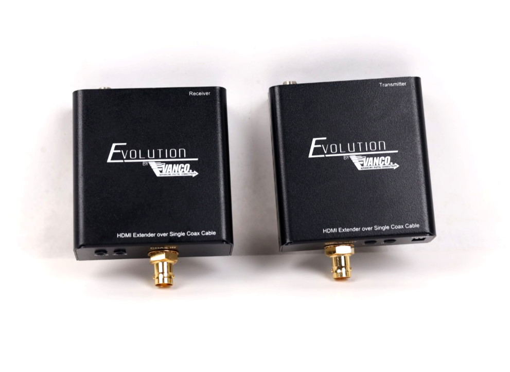 Vanco Evolution EVEX2004 HDMI Over Single Coax Extender u566