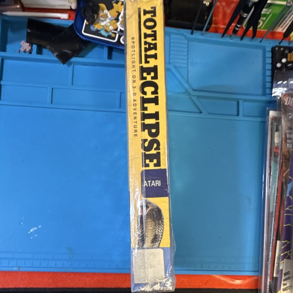 Cinemaware Total Eclipse Atari ST Boxed Software 3D Adventure English