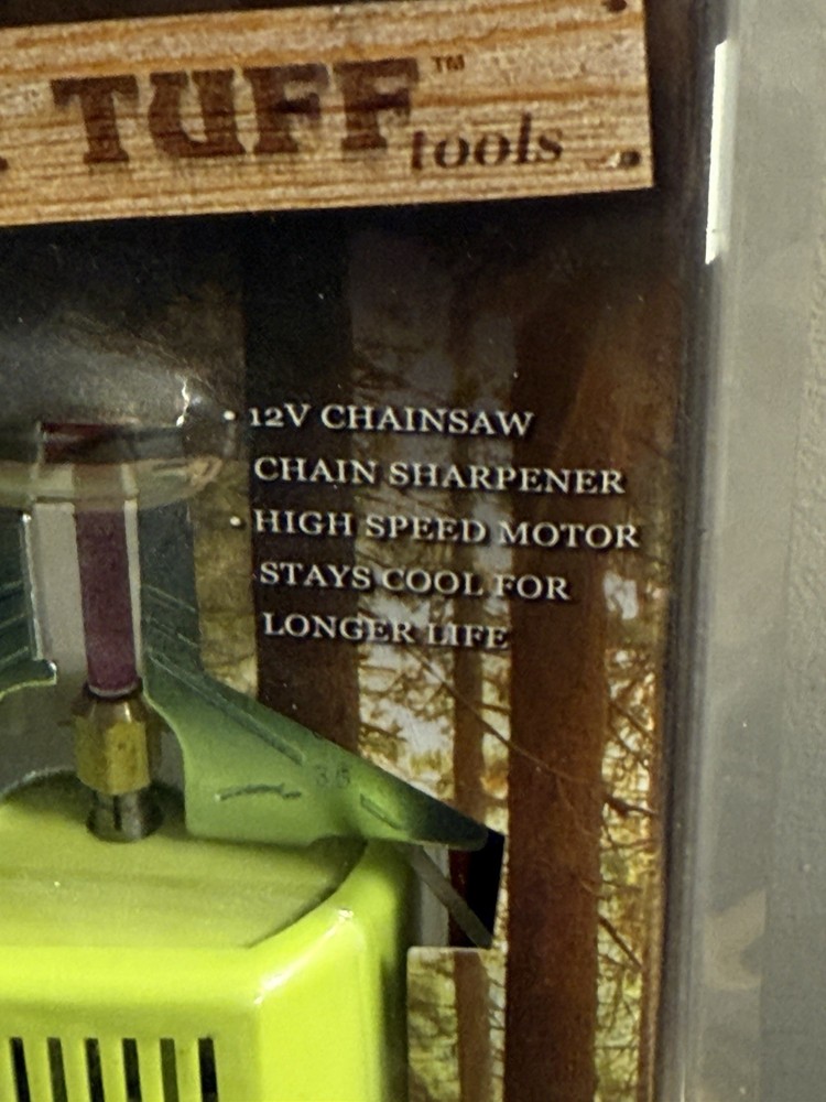 Timber Tuff Chainsaw Sharpener MODEL / CS-12V New In Package