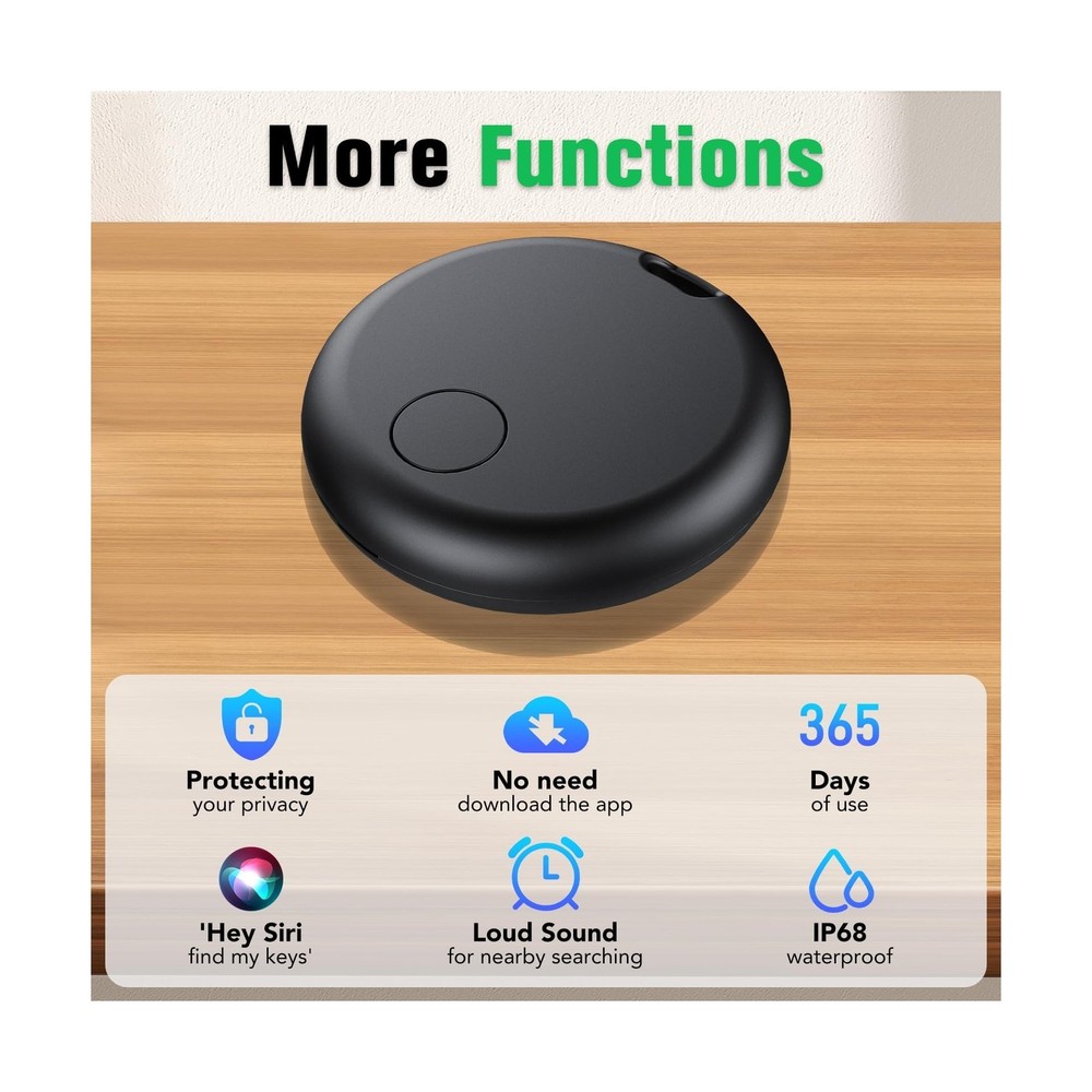 Air Tracker Tags-4 Pack: Smart Bluetooth Tracker, Item Finder Works... Fast Ship