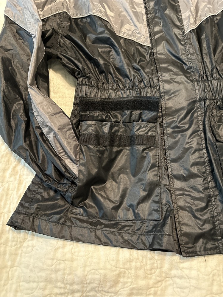 Thunder Under Men’s Med Rain Gear Jacket Motorcycle Pre-Owned, Nice