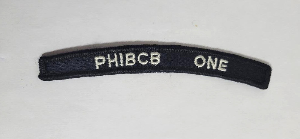 US Navy PHIBCB ONE  Amphibious Construction Battalion One (ACB-1) Segment Patch