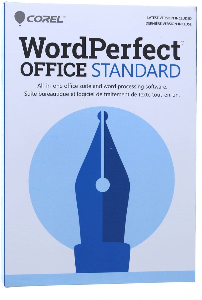 Corel Word Perfect Office Standard Software