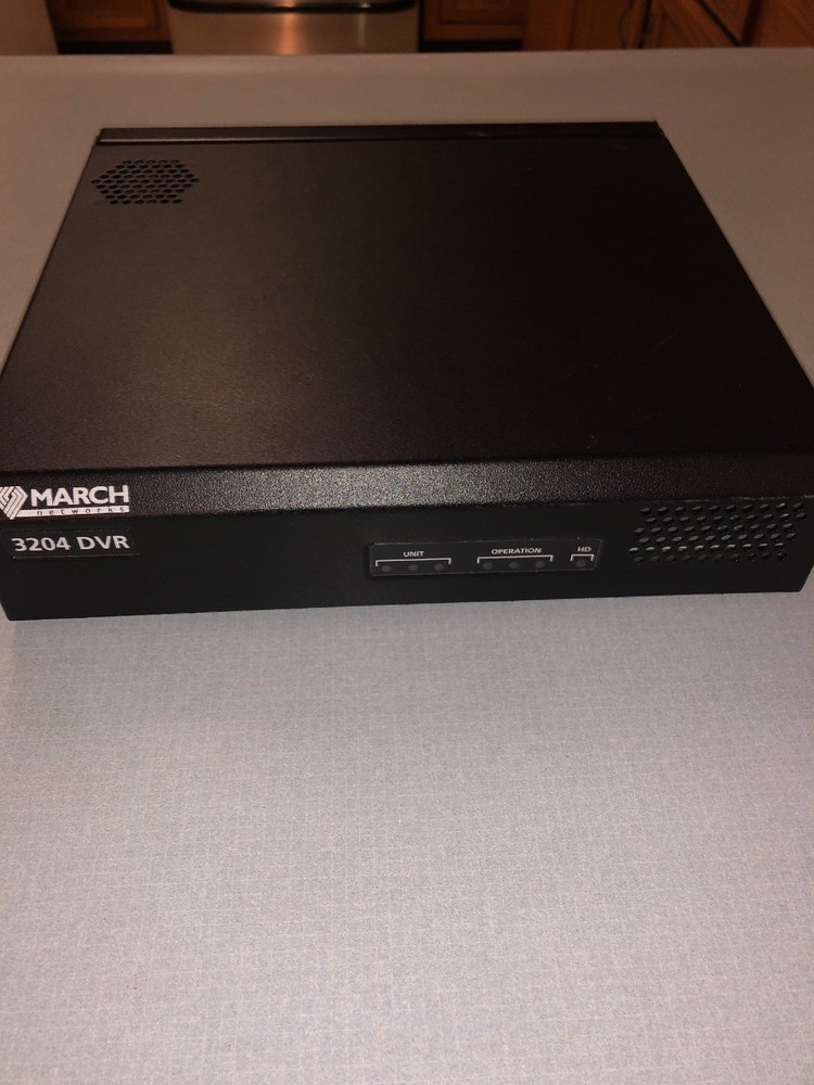 March Networks 3204, 4ch Compact Network DVR (no hdd) Tested & Working