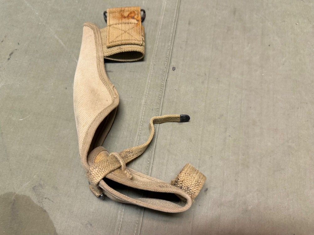 ORIGINAL WWI WWII US ARMY M1917 PICK AXE CARRIER COVER-DATED 1918