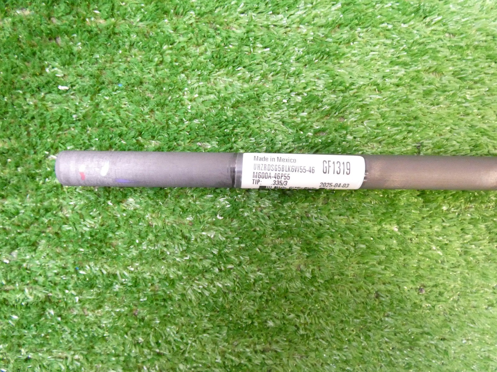 Project X Hzrdus Black Gen5 5.5 60g Regular Flex Driver Shaft 46" Uncut New