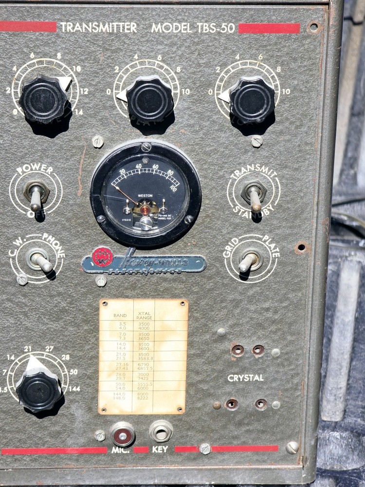 Harvey-Wells TBS-50A Ham Radio Transmitter UNTESTED