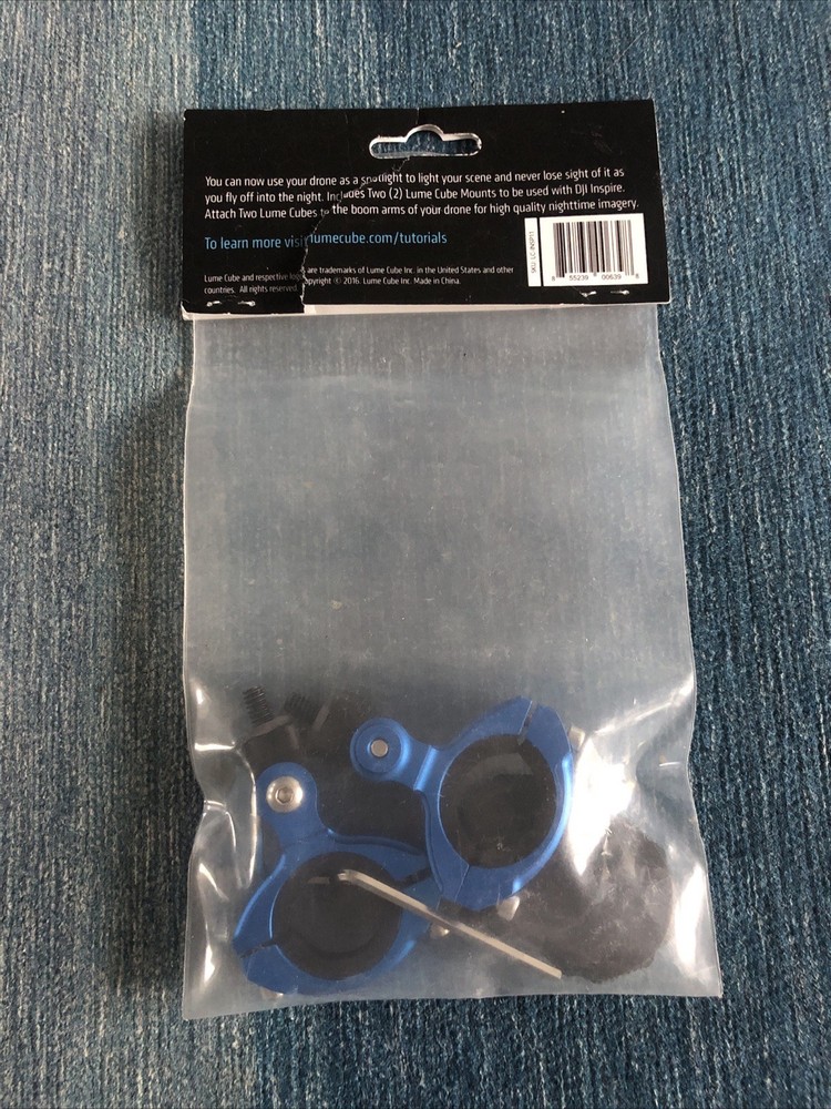 2 Lume Cube Mount for Bikes, Gimbals, Bars, Drones, GoPro