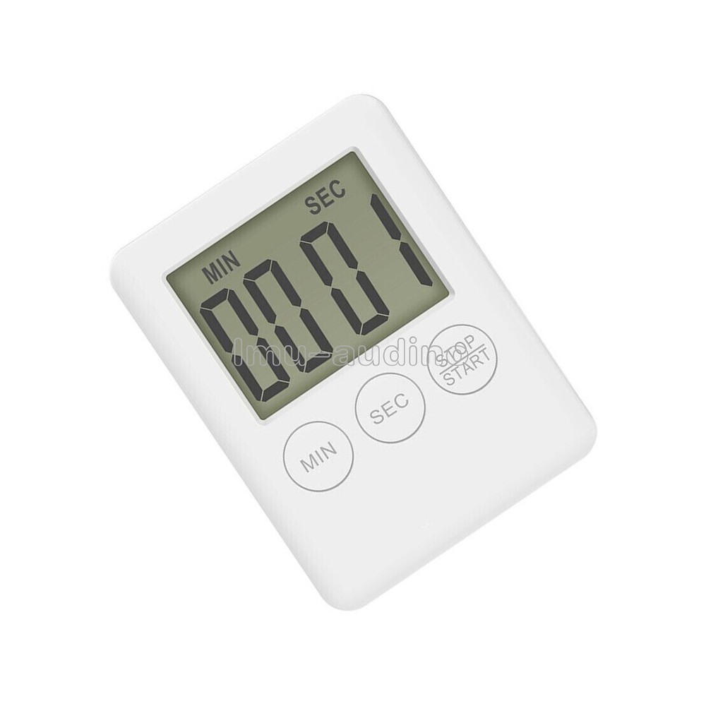 Large LCD Digital Kitchen Cooking Timer Count-Down Up Clock Loud Alarm Magnetic