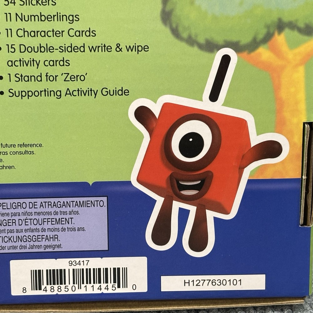 Mathlink Cubes Numberblocks 1-10 Activity Set Math Games Learning Homeschool NEW