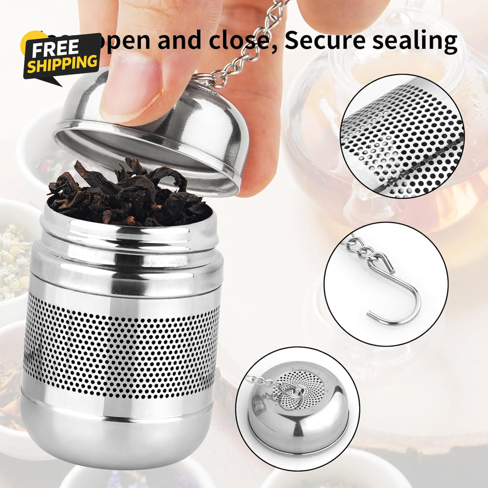 2PCS Tea Infuser Strainer - Stainless Steel Strainers for Loose