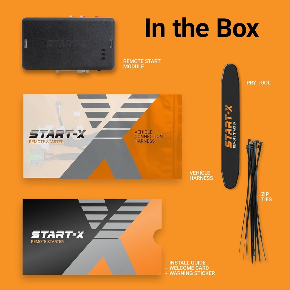 Start-X Remote Starter Kit for Toyota 4Runner (2010-2019) & Sienna...