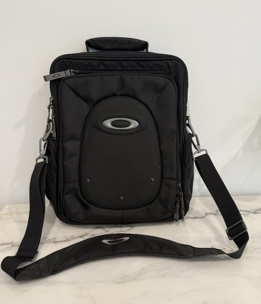Vintage Oakley Software Bag Black Tactical Utility Messenger