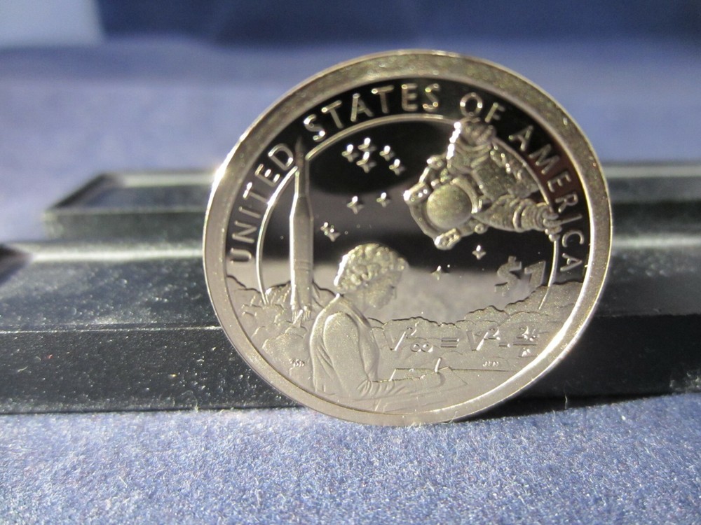 2019-S Native American MIRROR PROOF Dollar Sacagawea  U.S. SPACE PROGRAM