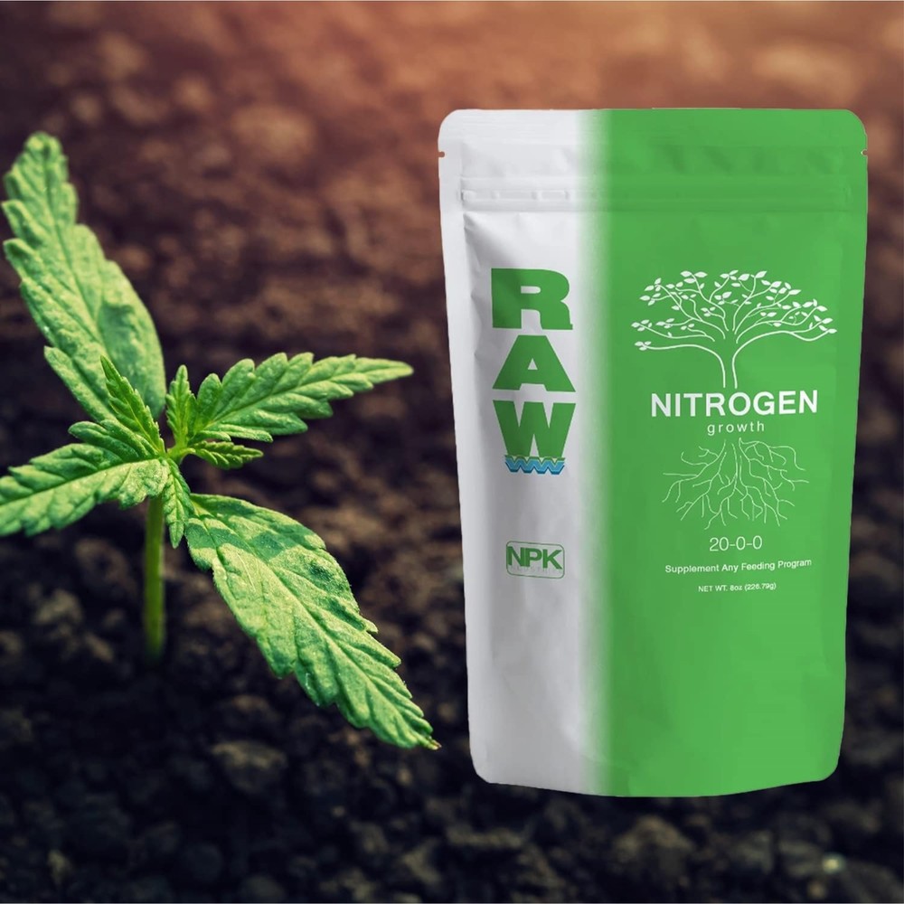 RAW Nitrogen Growth Water-Soluble Fertilizer, 2oz