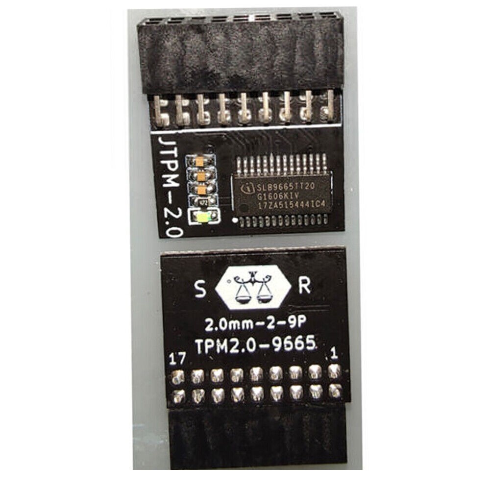 TPM TPM2.0 Module for ASRock TPM Security Module (18-1 Pin) Win11 Module