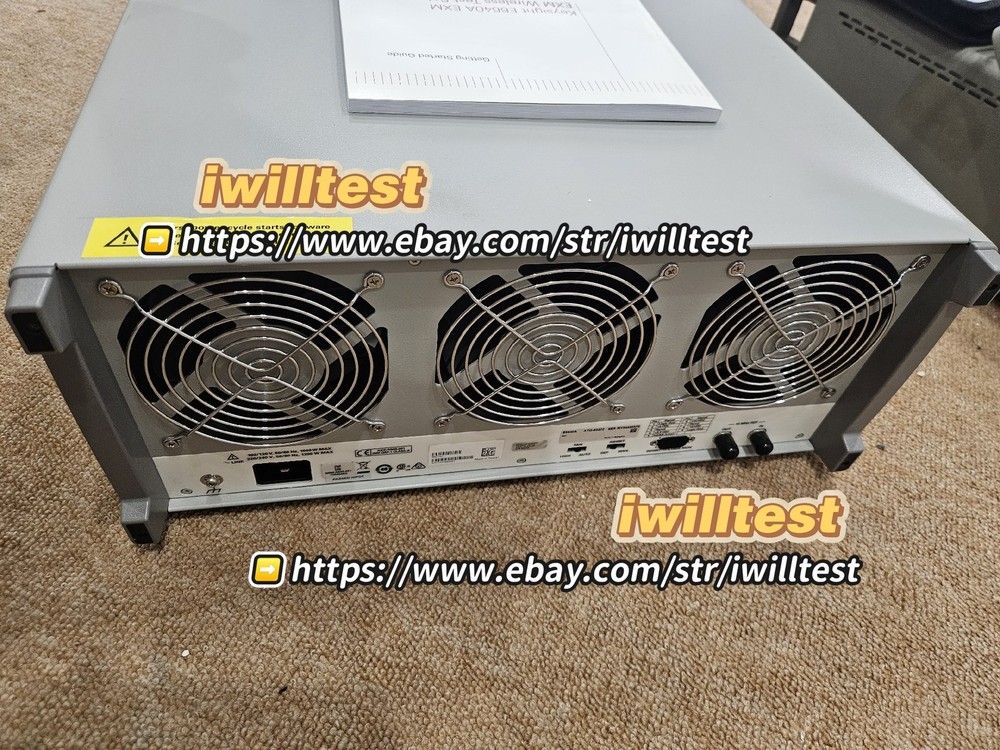 Agilent Keysight E6640A EXM Wireless Test Set Two modules/ *IW