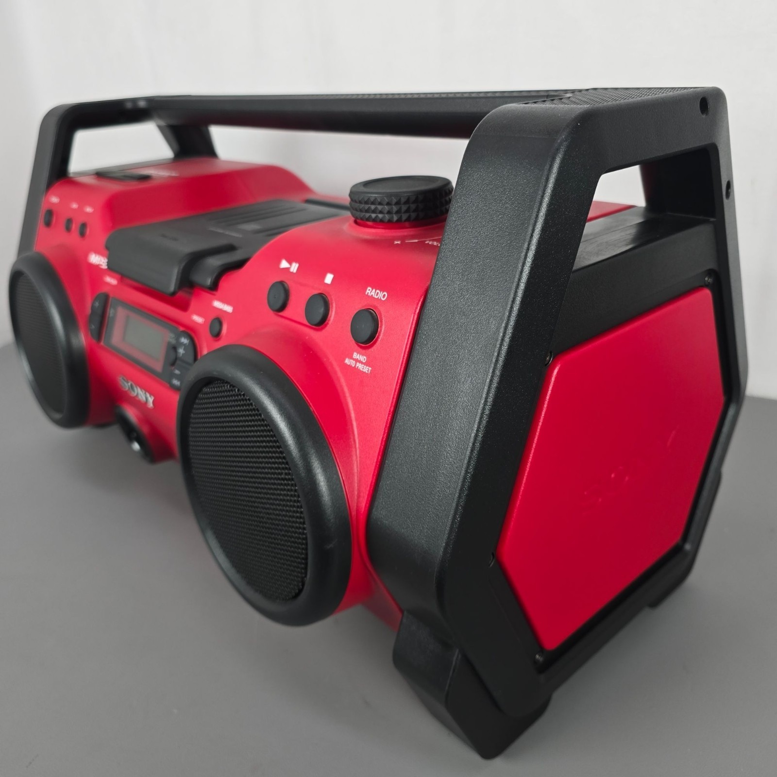 Sony ZS-H10CP Radio Boombox AM/FM/CD Portable Heavy Duty Water-Resistant