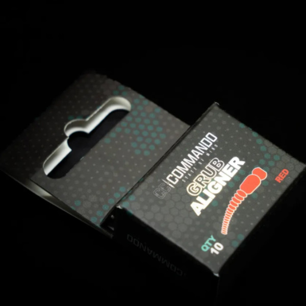 Commando Grub Aligner Red – Improve Carp Rig Hooking & Bait Presentation