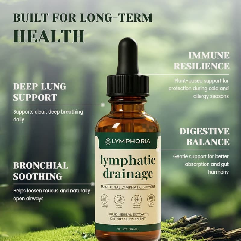Lymphoria - Lymphatic Drainage Bloat Relief - Detox, & Immune Support 59ml