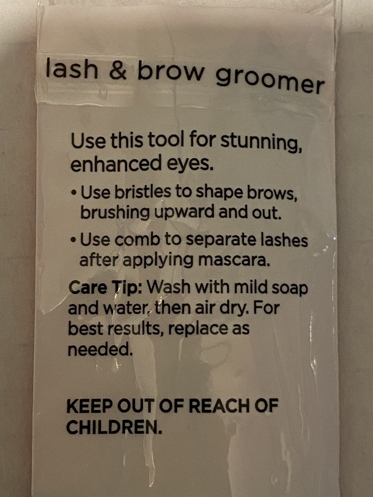 Essential Tools Lash & Brow Groomers NEW sealed