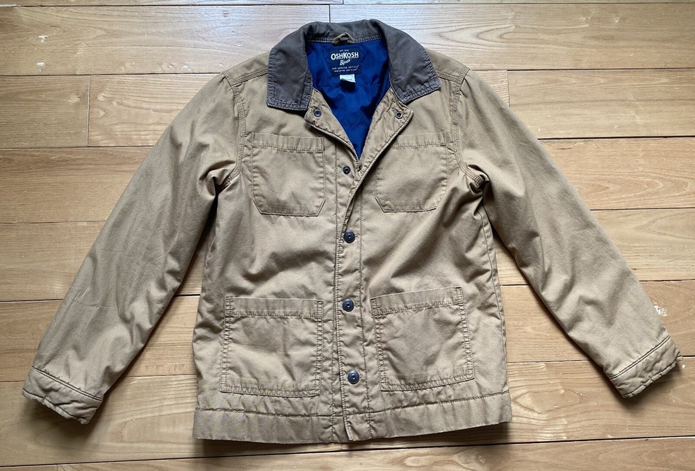 Boys Camel Oshkosh Barn Coat 12