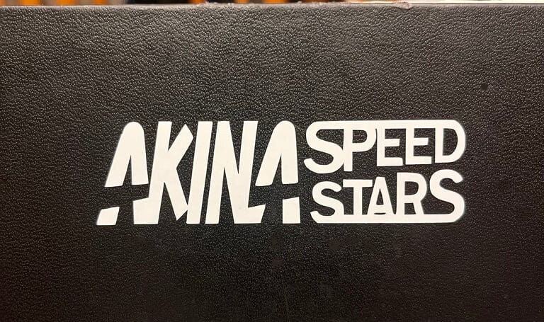 Akina Speed Stars Initial D team DECAL [Medium SIZE]