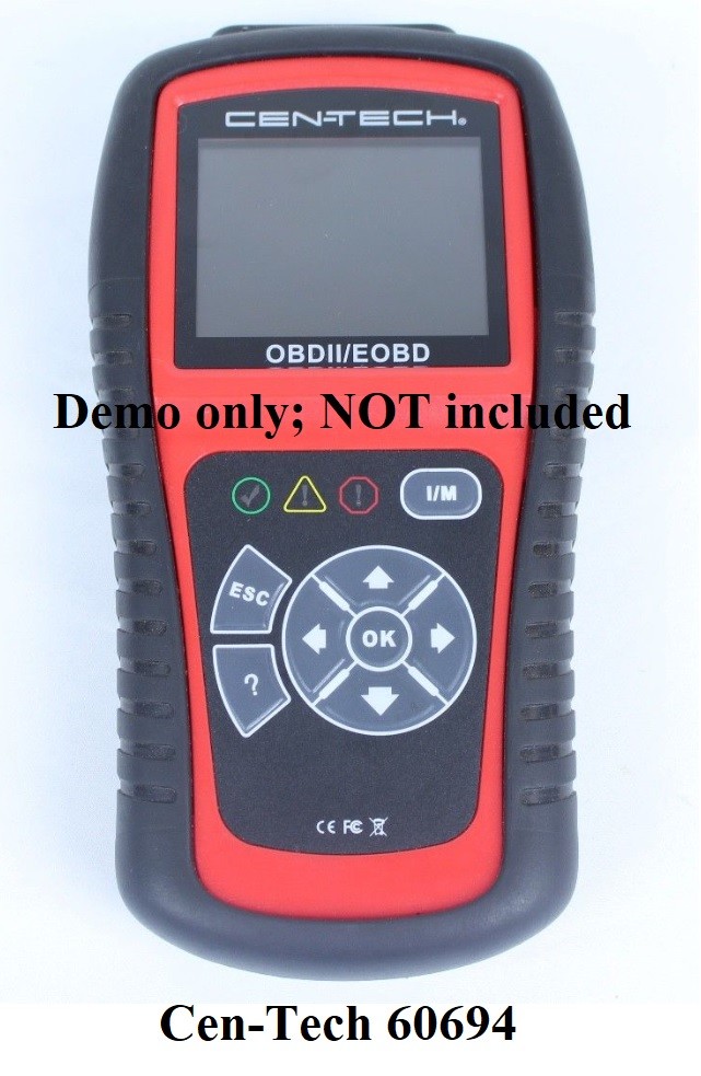 5FT OBD2 OBDII Cable Cen-Tech CenTech Code Scanner 60693 60694 60794 62119 62120