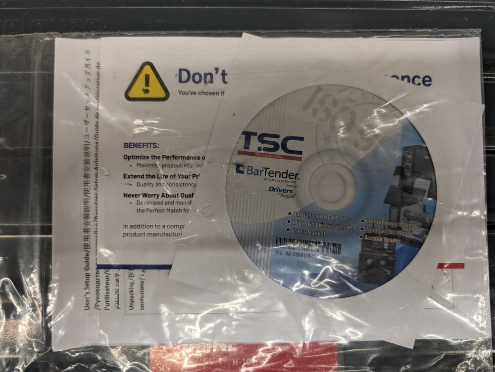 New, TSC, 99-0059A001-1001, Bar Code Label Printer