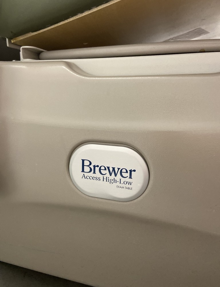 Brewer 6501-3 Access High-Low Power Back Exam Table