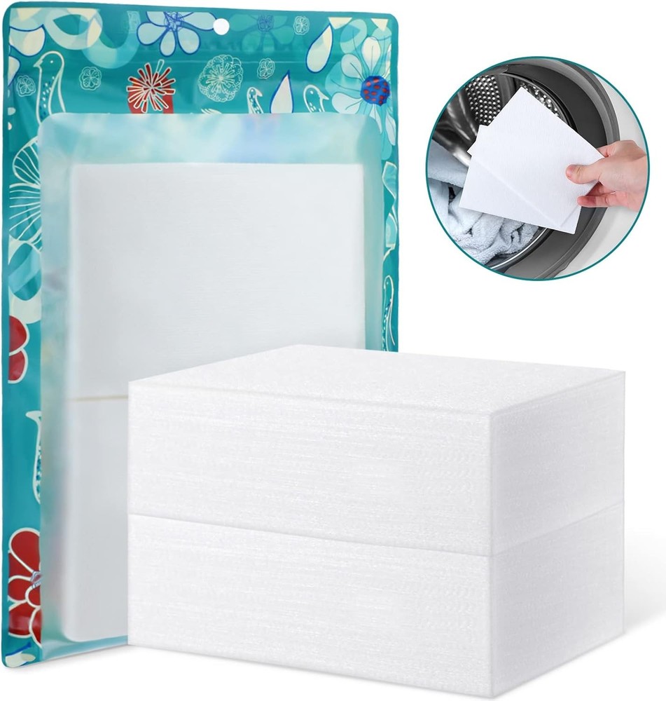 Dye Trapping Laundry Saving Sheets for Laundry in Wash Sheets,