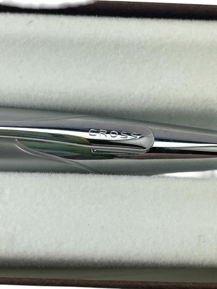 CROSS Mechanical Pencil Silver Black Original Box