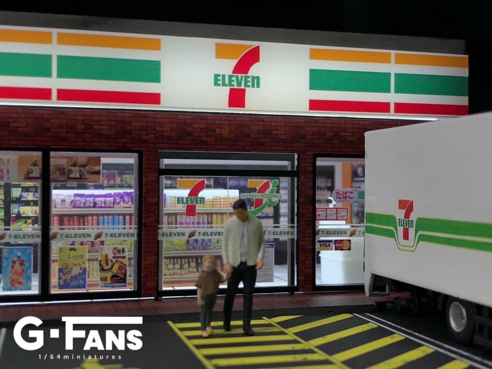G FANS - 7-Eleven Diorama