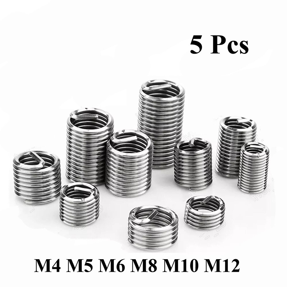 Titanium Helicoil Insert Wire Thread Insert Thread Repair M4 M5 M6 M8