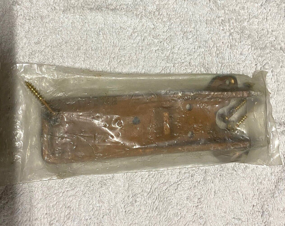 Alcort Vintage Brass Deck  Plates 7"