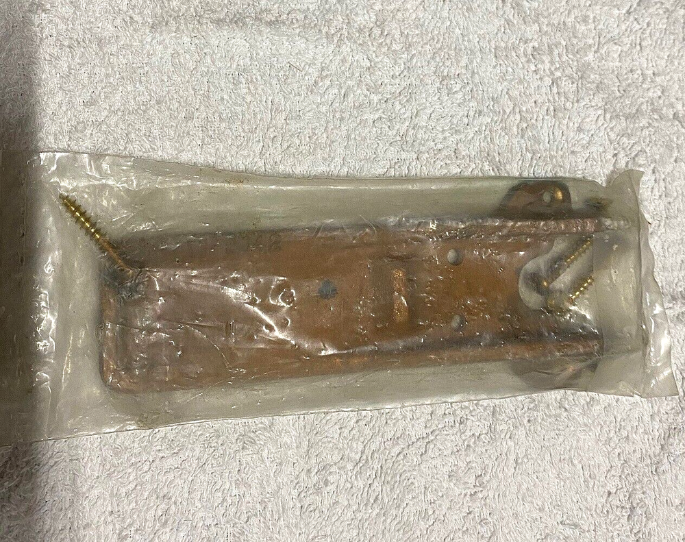 Alcort Vintage Brass Deck Plates 7"