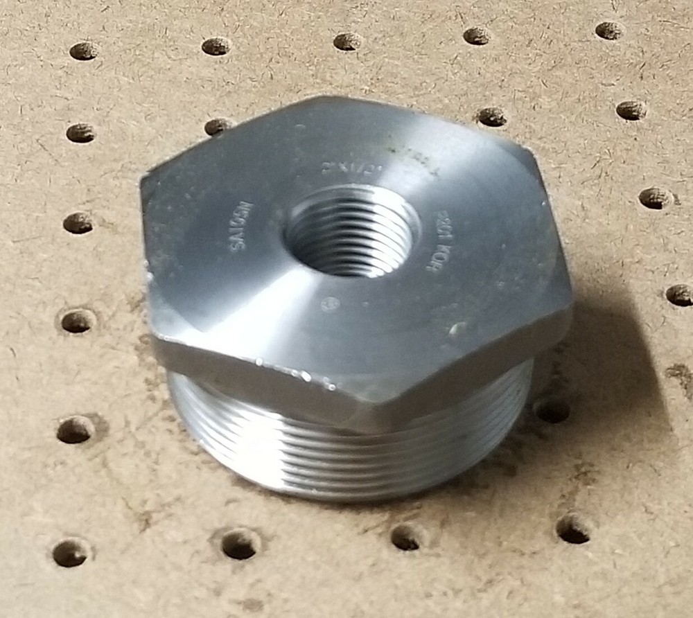 2" X 1/2" BUSHING 3000# SA105N