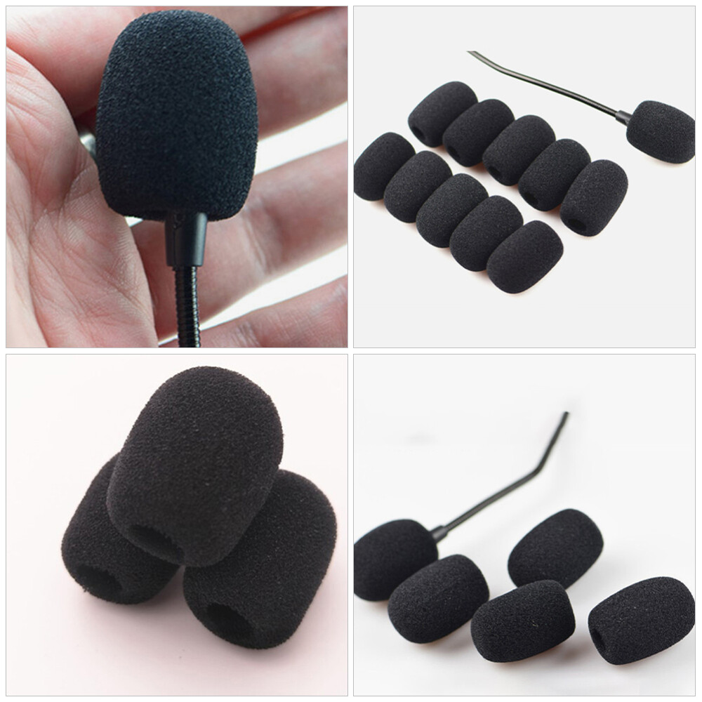 20Pcs Lapel Microphone Windscreen Headset Windscreen Microphone Windscreen
